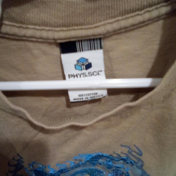 Phys. Sci boy's tee.    Box 167 - Picture 2 of 3